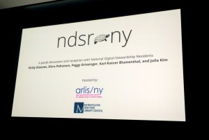 Opening slide at the ARLIS/NY & Metro presentations.