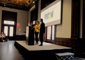 Carmel Curtis & Genevieve Havemeyer-King presenting on Planning & Preservation.